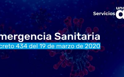 Decreto, 19 marzo del 2020  (Emergencia Sanitaria)